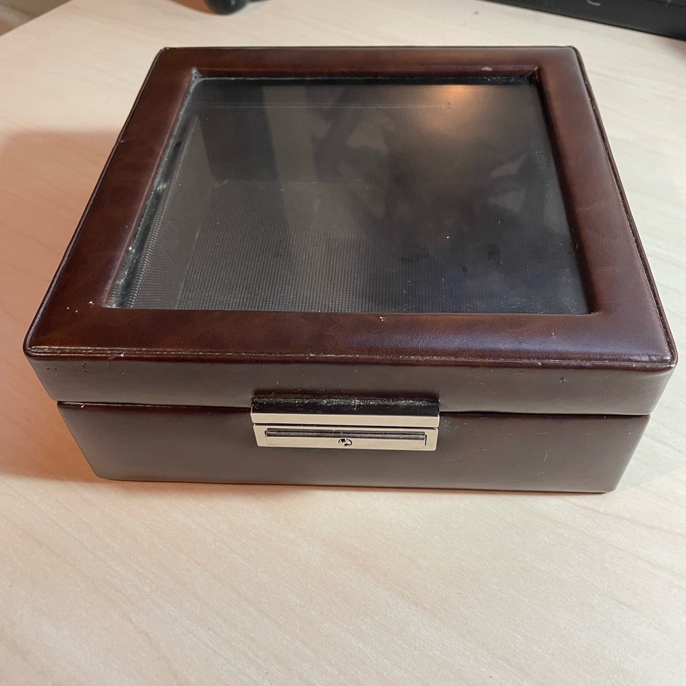 Watch Box / Jewelry Box Leather Men’s / Women’s Drexel Heritage